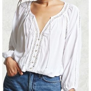 F21 : : Flowing Peasant Blouse : :